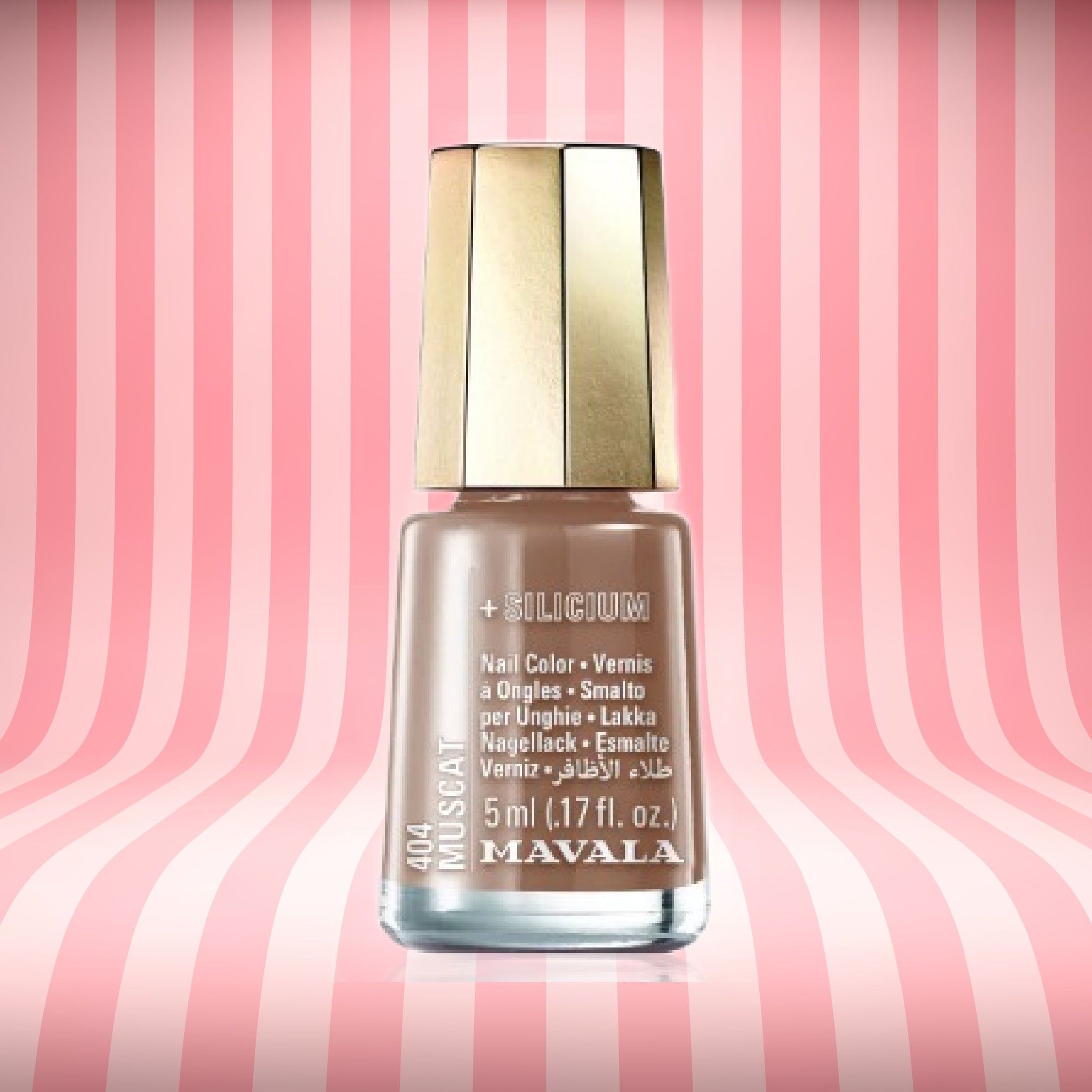 MINI-NAGELLACK + SILICIUM MUSCAT 5 ML