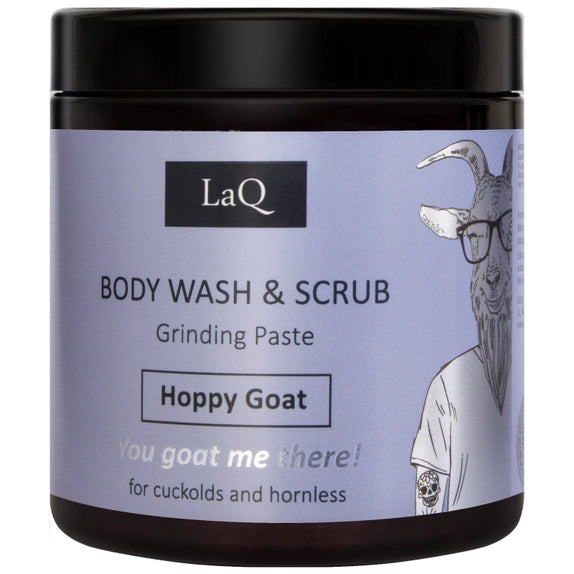 BODY WASH & SCRUB FOR MEN HOPPY GOAT 220 G