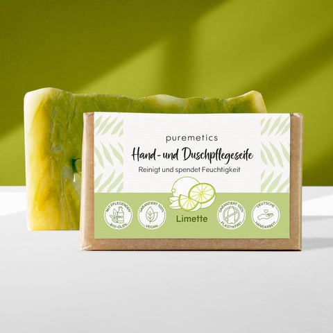 HAND- UND DUSCHPFLEGESEIFE "LIMETTE" 75 G